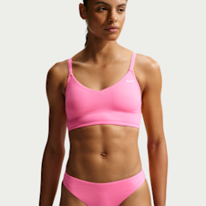 nike swim effortless essential Женские мидкини с v образным вырезом