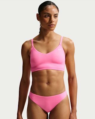 nike swim effortless essential Женские мидкини с v образным вырезом nike swim effortless essential Женские мидкини с v образным вырезом