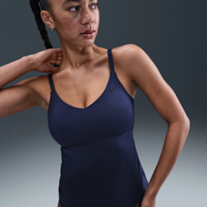 nike swim effortless essential Женская танкини с v образным вырезом