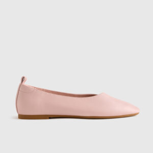 italian leather glove ballet flat