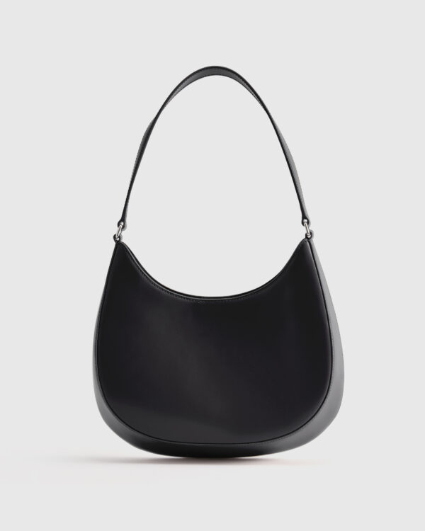 italian abrasivato leather shoulder bag