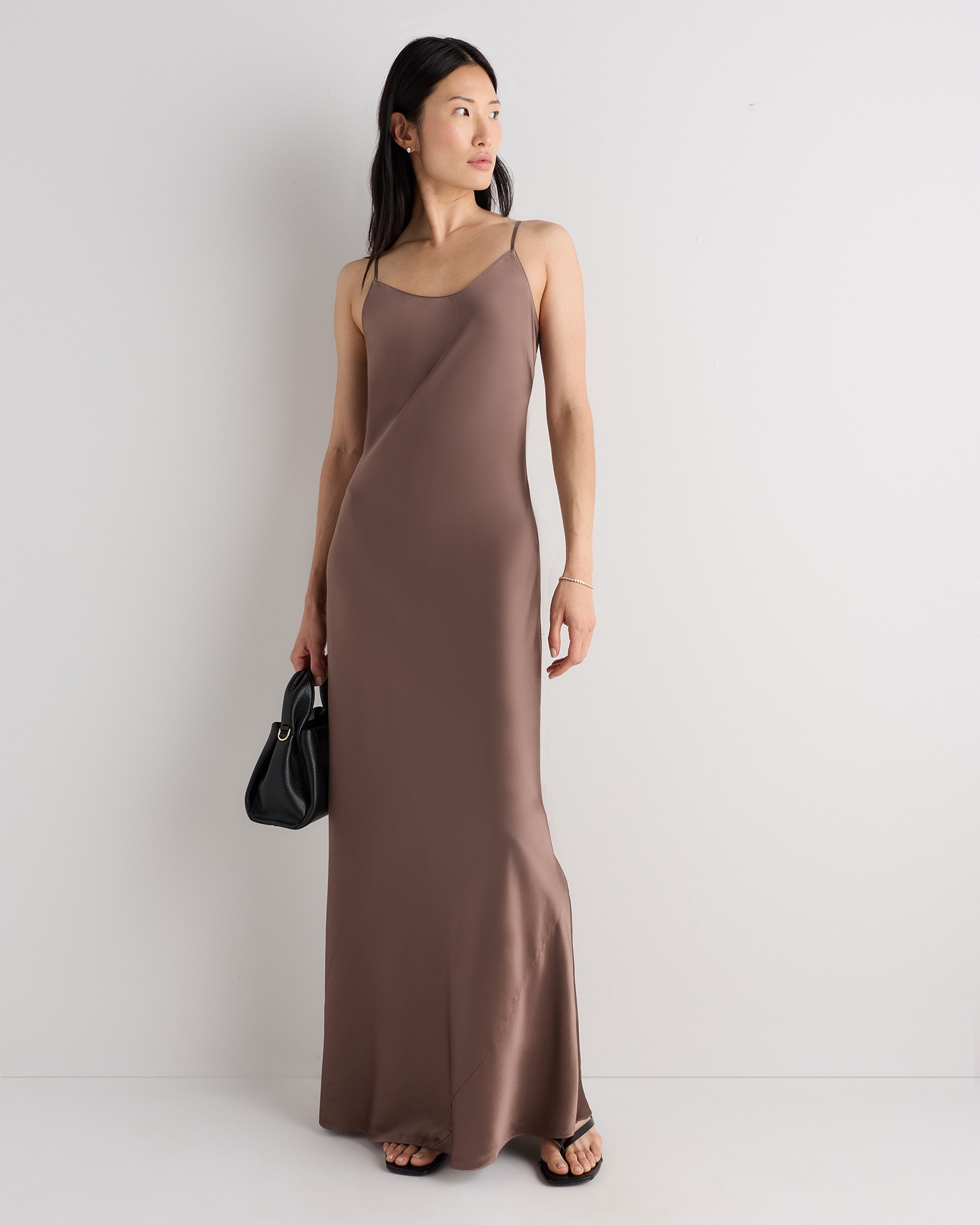 100% washable silk maxi slip dress 100% washable silk maxi slip dress