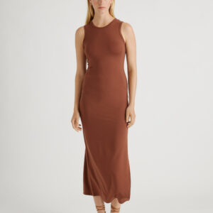 Витрина Платье макси из джерси tencel