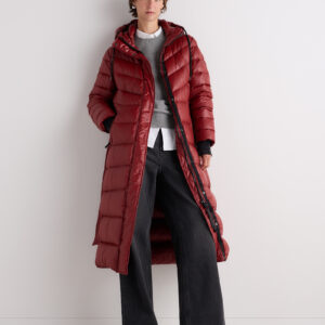 Витрина responsible down belted puffer maxi coat