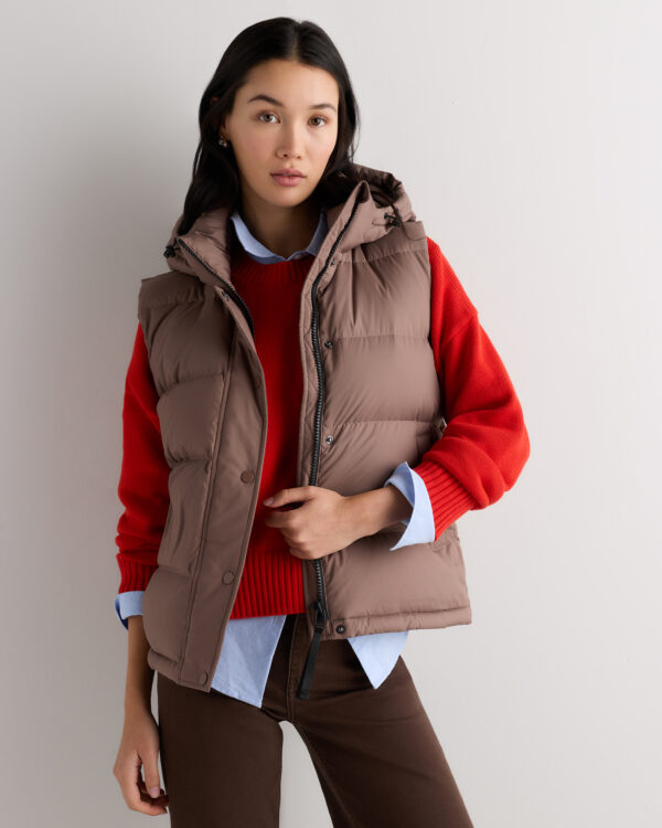 responsible down puffer vest