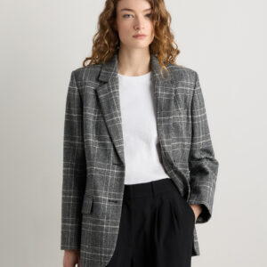 Витрина Итальянский шерстяной пиджак оверсайз