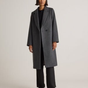 Витрина italian wool classic single breasted coat