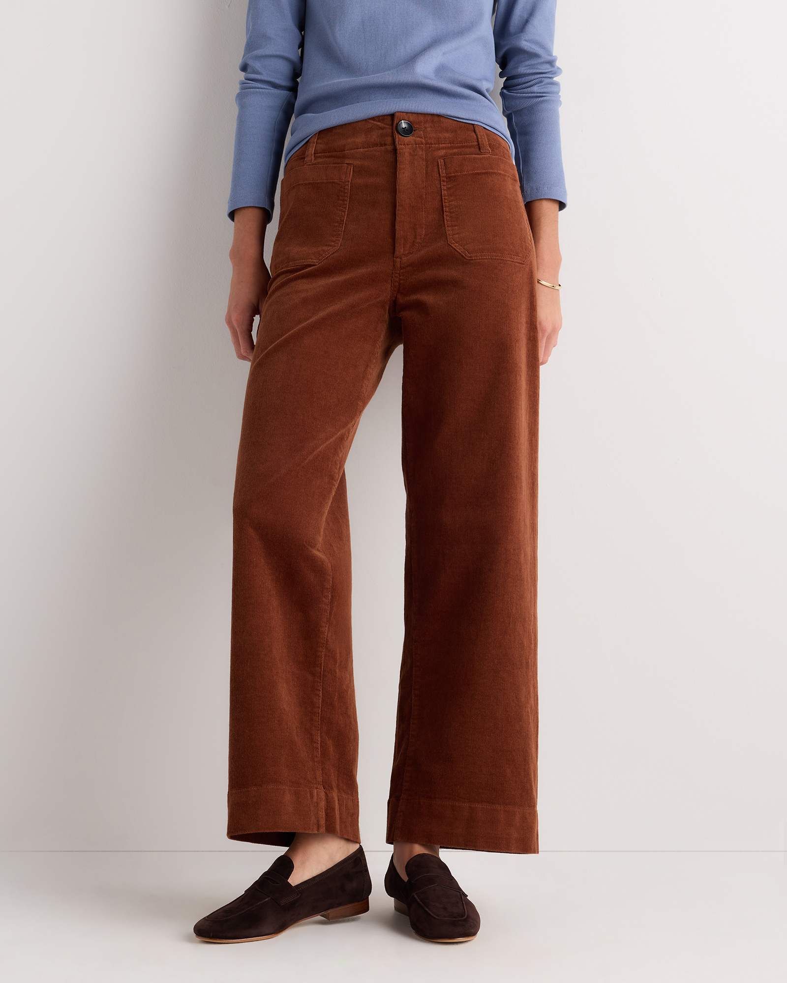 organic stretch corduroy cropped wide leg pants organic stretch corduroy cropped wide leg pants