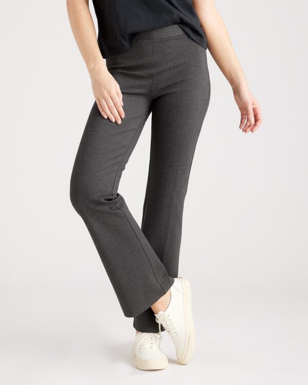Ультра эластичные брюки bootcut из понте