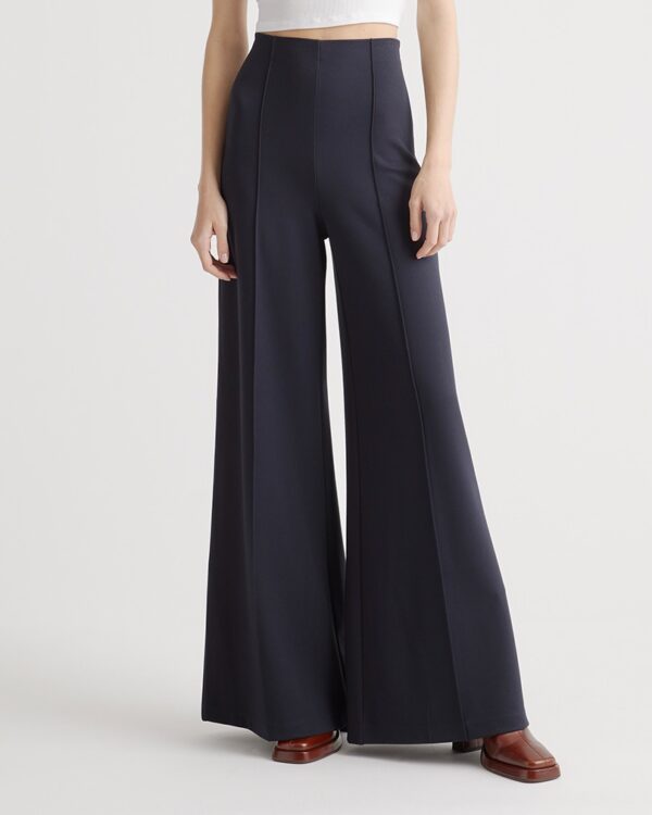 Ультра эластичные брюки ponte super wide leg
