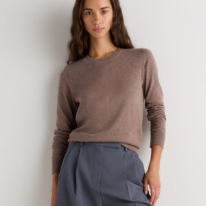 Витрина lightweight cotton cashmere crew sweater