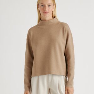 Витрина Пуловер eco knit milano stitch с воротником стойкой