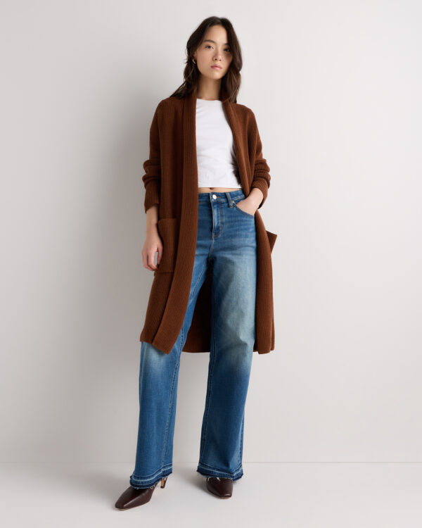 australian merino wool duster cardigan