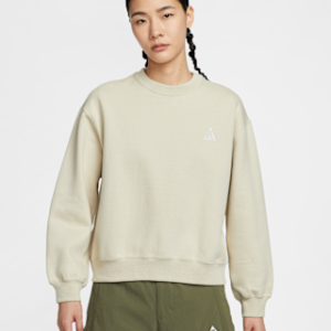 Витрина nike acg "tuff fleece" Женская толстовка с круглым вырезом therma fit