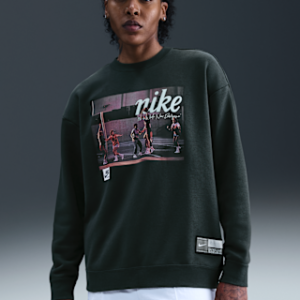 nike club fleece Женский свободный экипаж