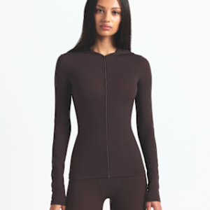 nikeskims weightless layers Женская толстовка с молнией во всю длину