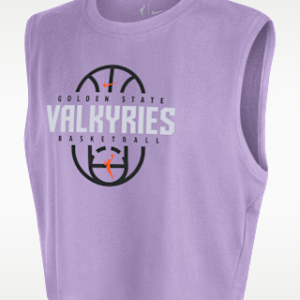 golden state valkyries Женская укороченная футболка без рукавов nike wnba authentic