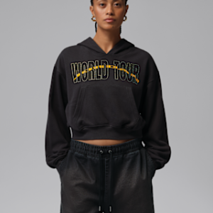 jordan brooklyn fleece Женский пуловер с капюшоном