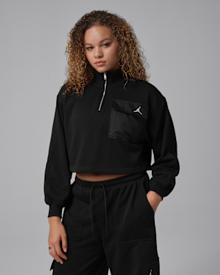 jordan brooklyn fleece Женский топ Майка с молнией 1/4 jordan brooklyn fleece Женский топ Майка с молнией 1/4
