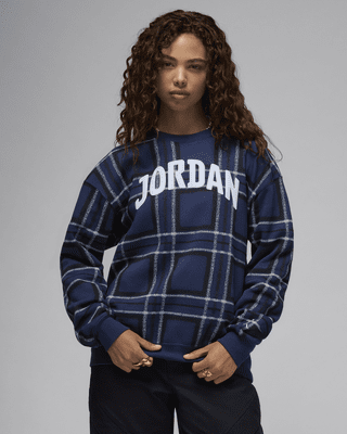 jordan brooklyn fleece Женский свитшот с круглым вырезом и графическим рисунком jordan brooklyn fleece Женский свитшот с круглым вырезом и графическим рисунком