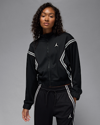 jordan brooklyn Женская спортивная куртка с молнией во всю длину jordan brooklyn Женская спортивная куртка с молнией во всю длину