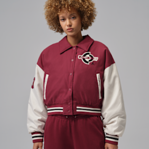 jordan brooklyn Женская университетская куртка therma fit