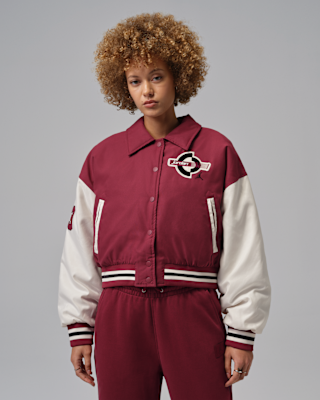jordan brooklyn Женская университетская куртка therma fit jordan brooklyn Женская университетская куртка therma fit