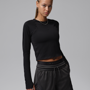 jordan sport flightweight Женский топ с длинными рукавами
