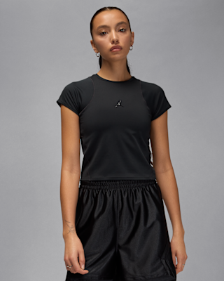 jordan sport flightweight Женский топ с короткими рукавами dri fit jordan sport flightweight Женский топ с короткими рукавами dri fit