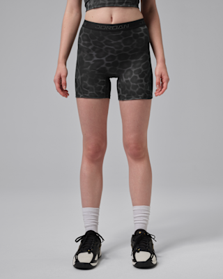 jordan sport Женские шорты dri fit с высокой талией шириной 5 дюймов и принтом jordan sport Женские шорты dri fit с высокой талией шириной 5 дюймов и принтом