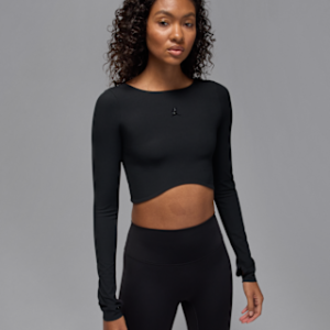 jordan sport Женский топ с длинными рукавами dri fit