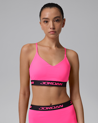 jordan sport essentials Женский регулируемый спортивный бюстгальтер с мягкой подкладкой jordan sport essentials Женский регулируемый спортивный бюстгальтер с мягкой подкладкой