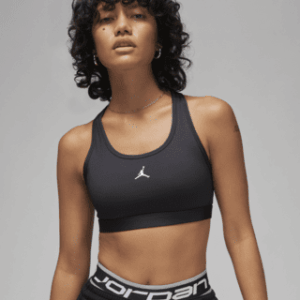 jordan sport Женский бюстгальтер jumpman с мягкой подкладкой средней поддержки