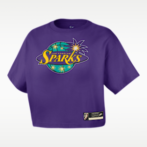 los angeles sparks court origins Женская футболка nike wnba