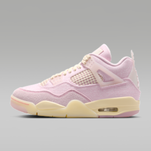 air jordan 4 retro "pearl pink and iced carmine" Женская обувь
