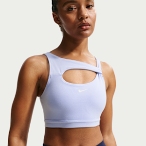 nike one Женский спортивный бюстгальтер с мягкой подкладкой средней поддержки
