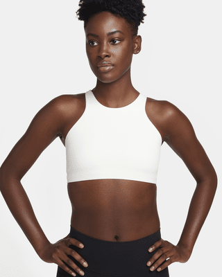 nike one Женский спортивный бюстгальтер средней поддержки на легкой подкладке nike one Женский спортивный бюстгальтер средней поддержки на легкой подкладке