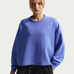 nike 24.7 impossiblysoft Женский свободный топ с круглым вырезом dri fit