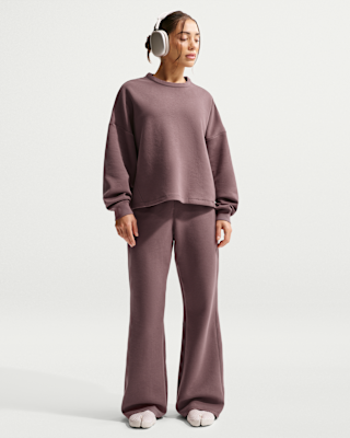 nike 24.7 impossiblysoft Женские свободные расклешенные брюки с высокой талией dri fit nike 24.7 impossiblysoft Женские свободные расклешенные брюки с высокой талией dri fit