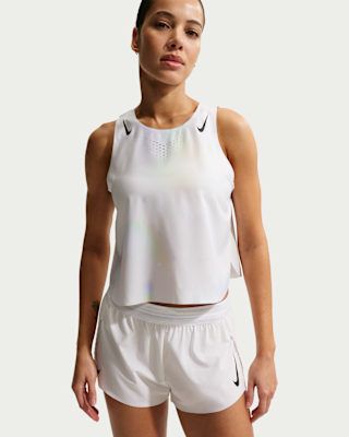 nike aeroswift Женская укороченная майка для бега dri fit adv nike aeroswift Женская укороченная майка для бега dri fit adv