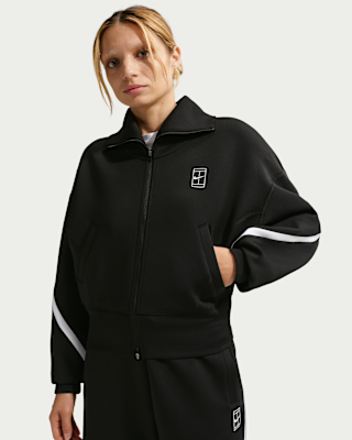 nike advantage Женская теннисная куртка с молнией во всю длину dri fit nike advantage Женская теннисная куртка с молнией во всю длину dri fit