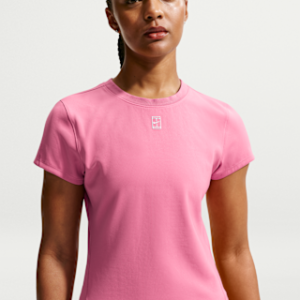nikecourt advantage Женская теннисная футболка с короткими рукавами dri fit