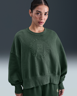 nikecourt heritage phoenix fleece Женский большой свитшот с круглым вырезом nikecourt heritage phoenix fleece Женский большой свитшот с круглым вырезом