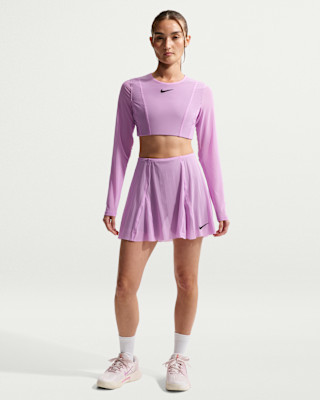 nikecourt slam Женская теннисная юбка с завышенной талией nikecourt slam Женская теннисная юбка с завышенной талией
