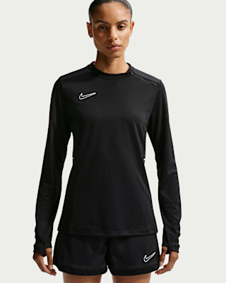 nike academy Женская футбольная футболка dri fit с круглым вырезом и длинными рукавами nike academy Женская футбольная футболка dri fit с круглым вырезом и длинными рукавами