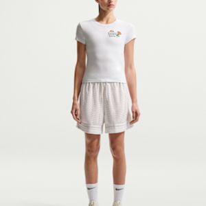 nike crossover Женские баскетбольные шорты dri fit 5 дюймов
