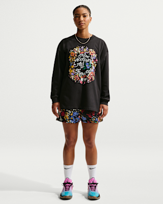 nike essential Женские баскетбольные шорты dri fit 4 дюйма nike essential Женские баскетбольные шорты dri fit 4 дюйма