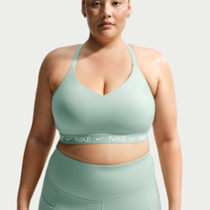 nike indy light support Женский регулируемый спортивный бюстгальтер с мягкой подкладкой (большие размеры)