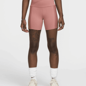 nike one wrap Женские байкерские шорты с завышенной талией шириной 5 дюймов