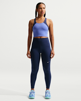 nike one Женские леггинсы 7/8 с высокой талией и карманами nike one Женские леггинсы 7/8 с высокой талией и карманами